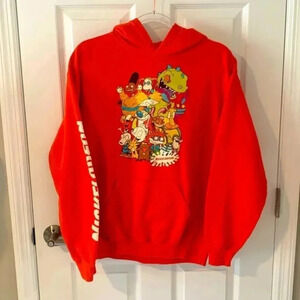 Nickelodeon, graphic hooded sweatshirt, size medium